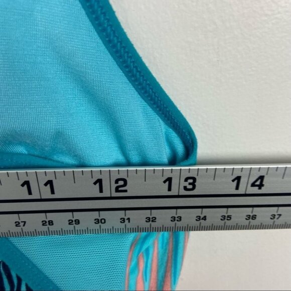 Lucy Blue Pink‎ Tank Top Built In Bra Size Small Supportive Stretch Running Teal - Picture 11 of 15